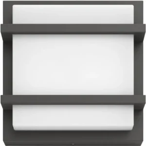 Wandlamp Philips Petronia antraciet 1x12W